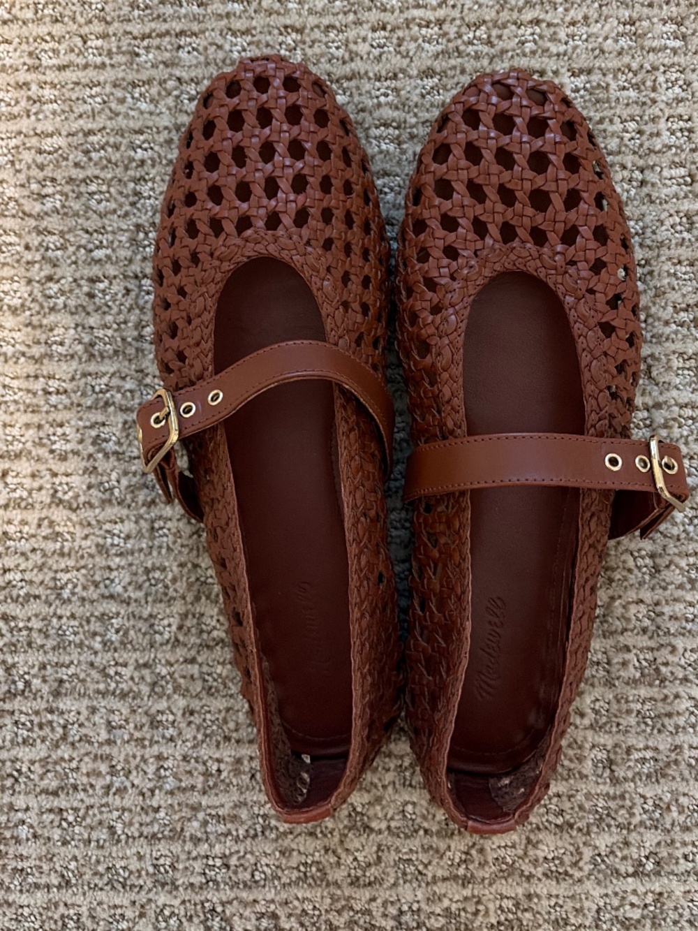 Madewell Remy woven Mary Jane size 9